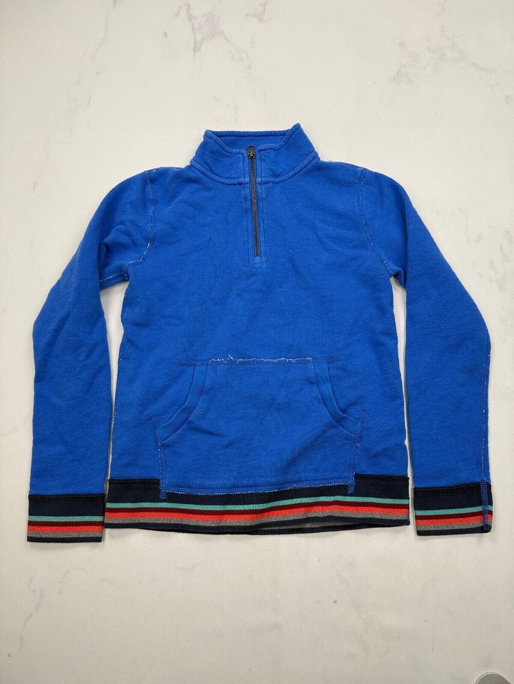 Crewcuts Explore Without Footprints Pullover Blue 2010s Cozy Chill - Boys 10